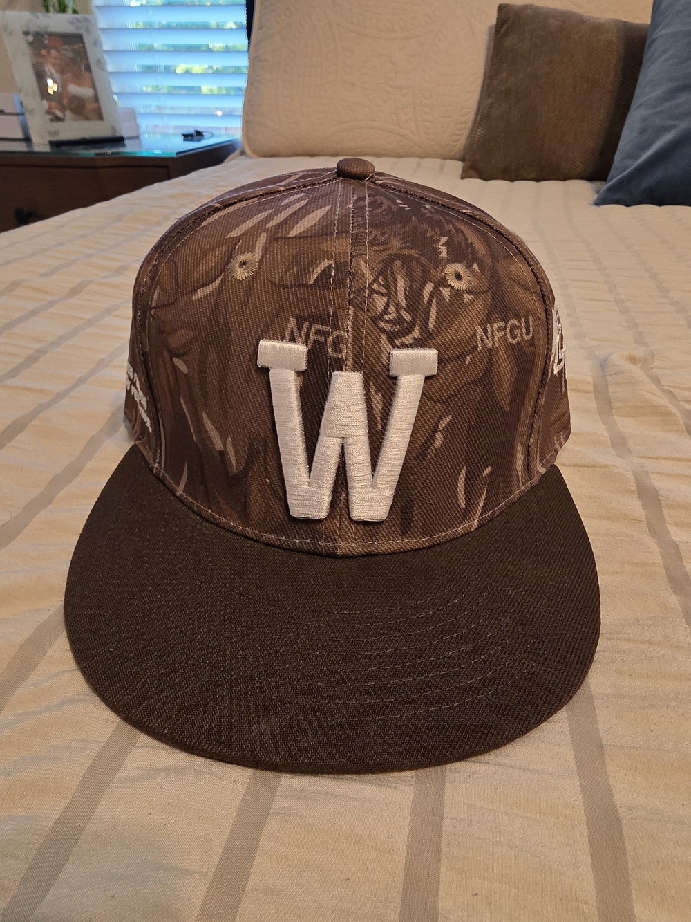 Darc Sport W Stairs Fitted Cap Oak Norse Camo Size 7 1/4 168/500 limited